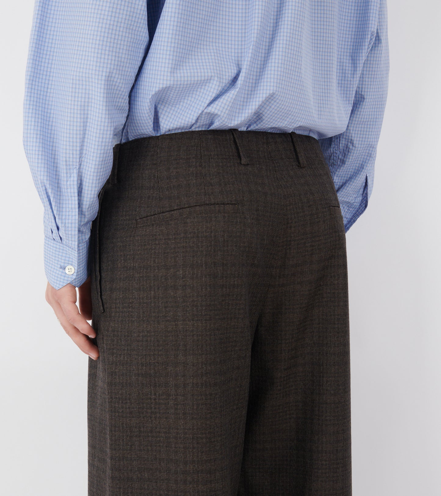 Bridge Chino Brown Dunmore Check