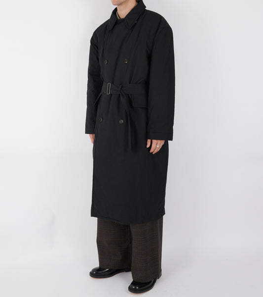 Duvet Trench Black Tide Cotton Nylon