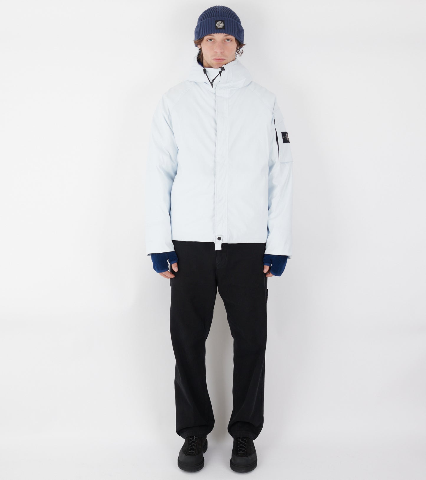 Color Changing Hooded Jacket Ice White