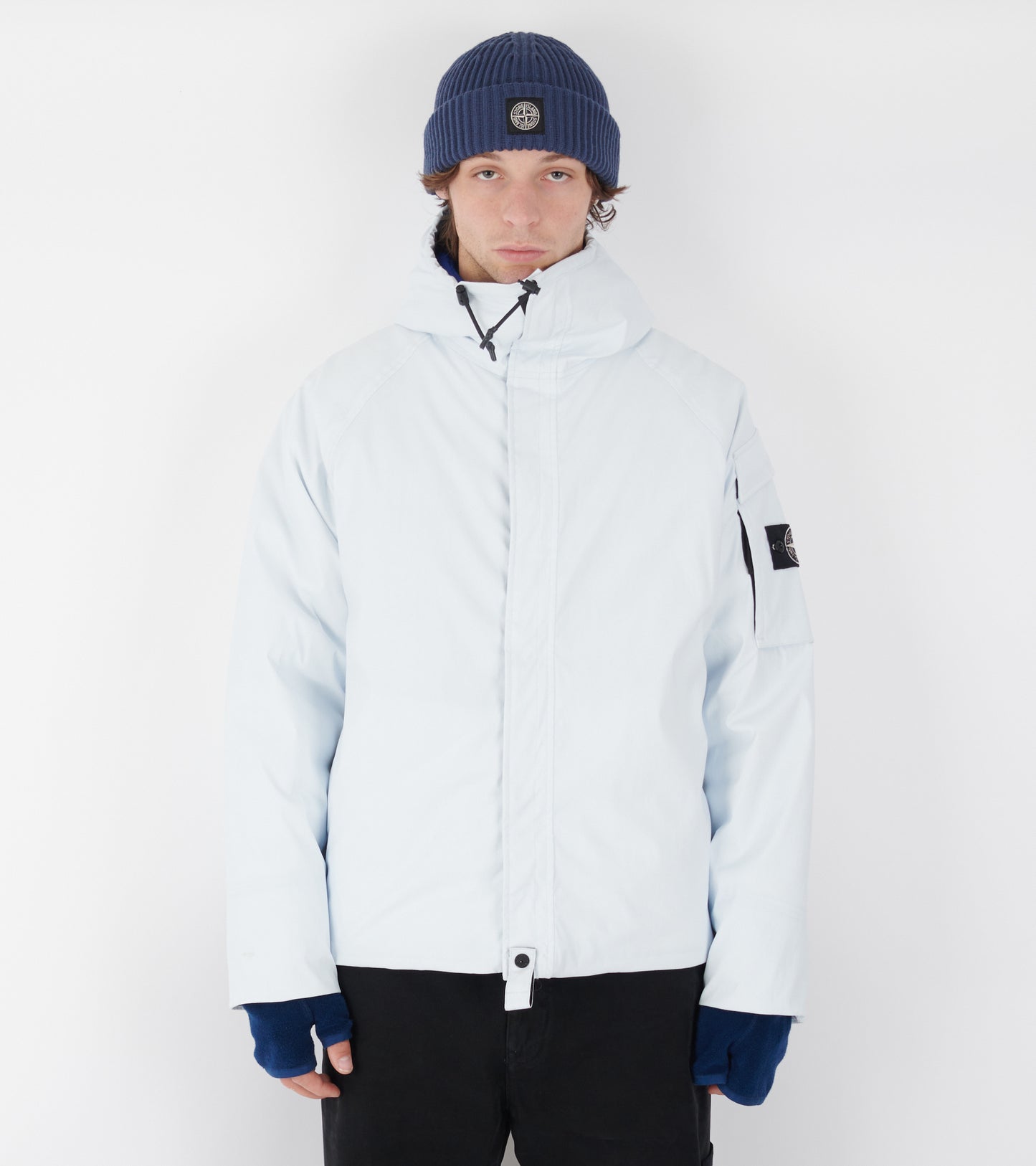 Color Changing Hooded Jacket Ice White