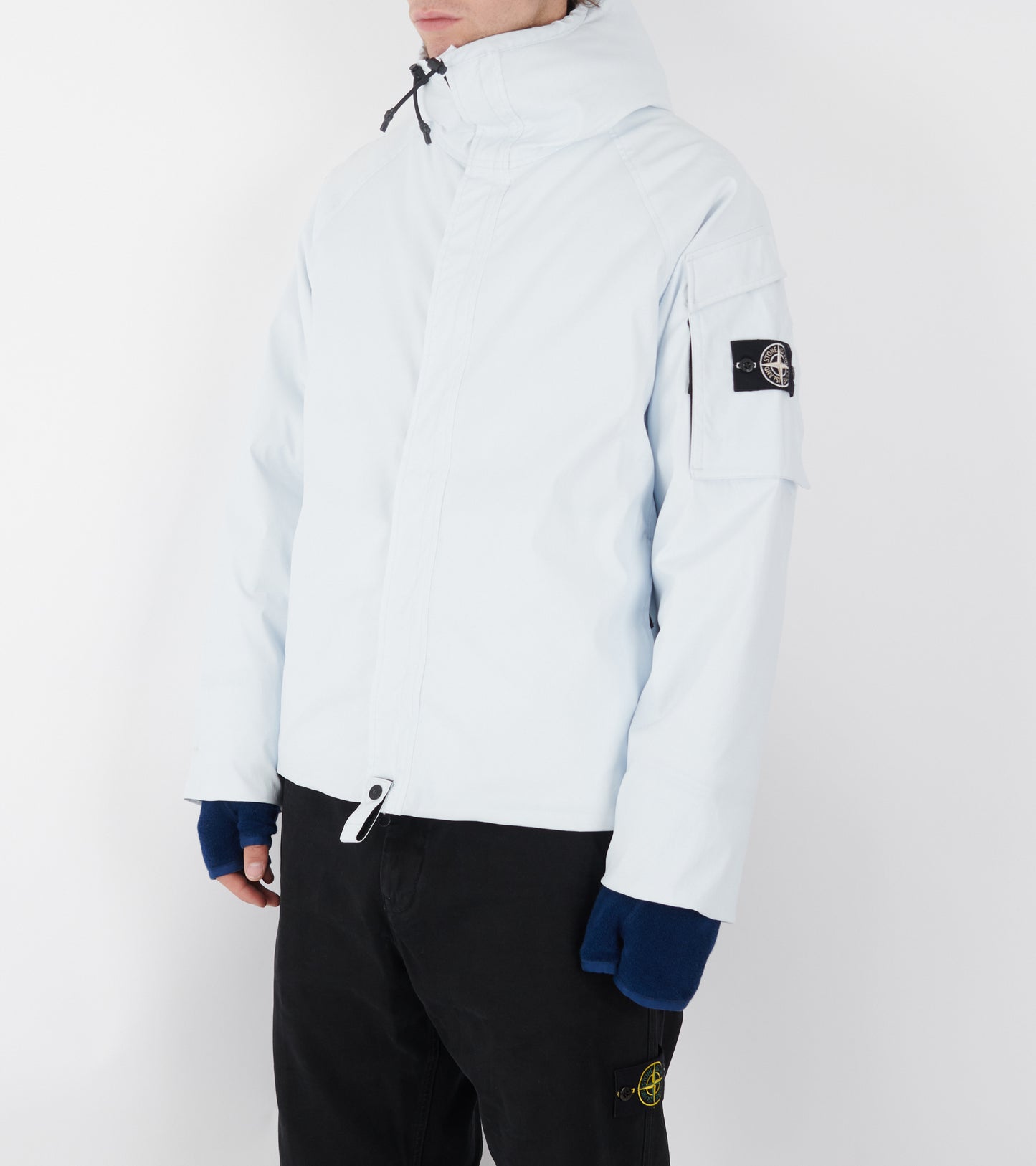 Color Changing Hooded Jacket Ice White