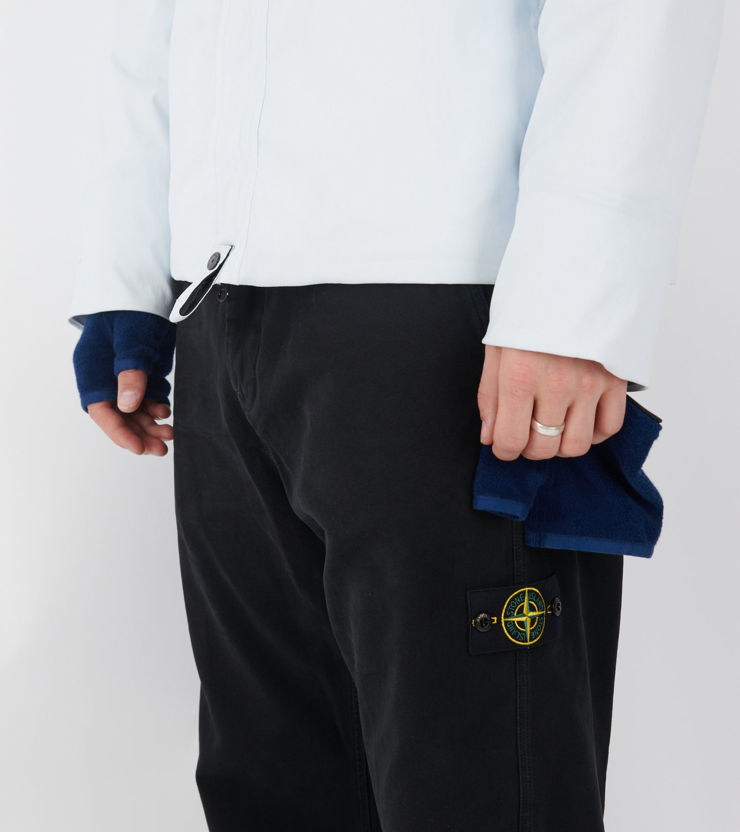 Color Changing Hooded Jacket Ice White