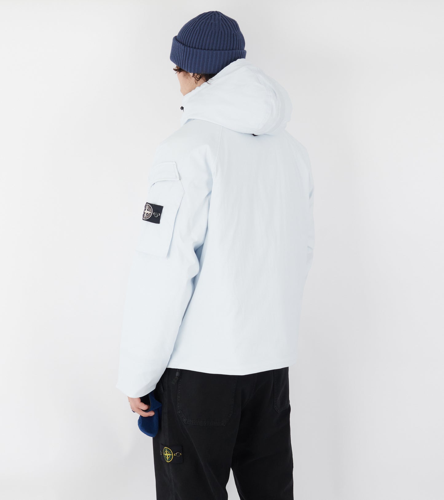 Color Changing Hooded Jacket Ice White