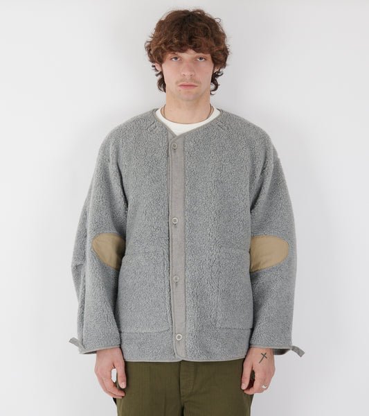Fish Tail Coat Liner Fleece Grey