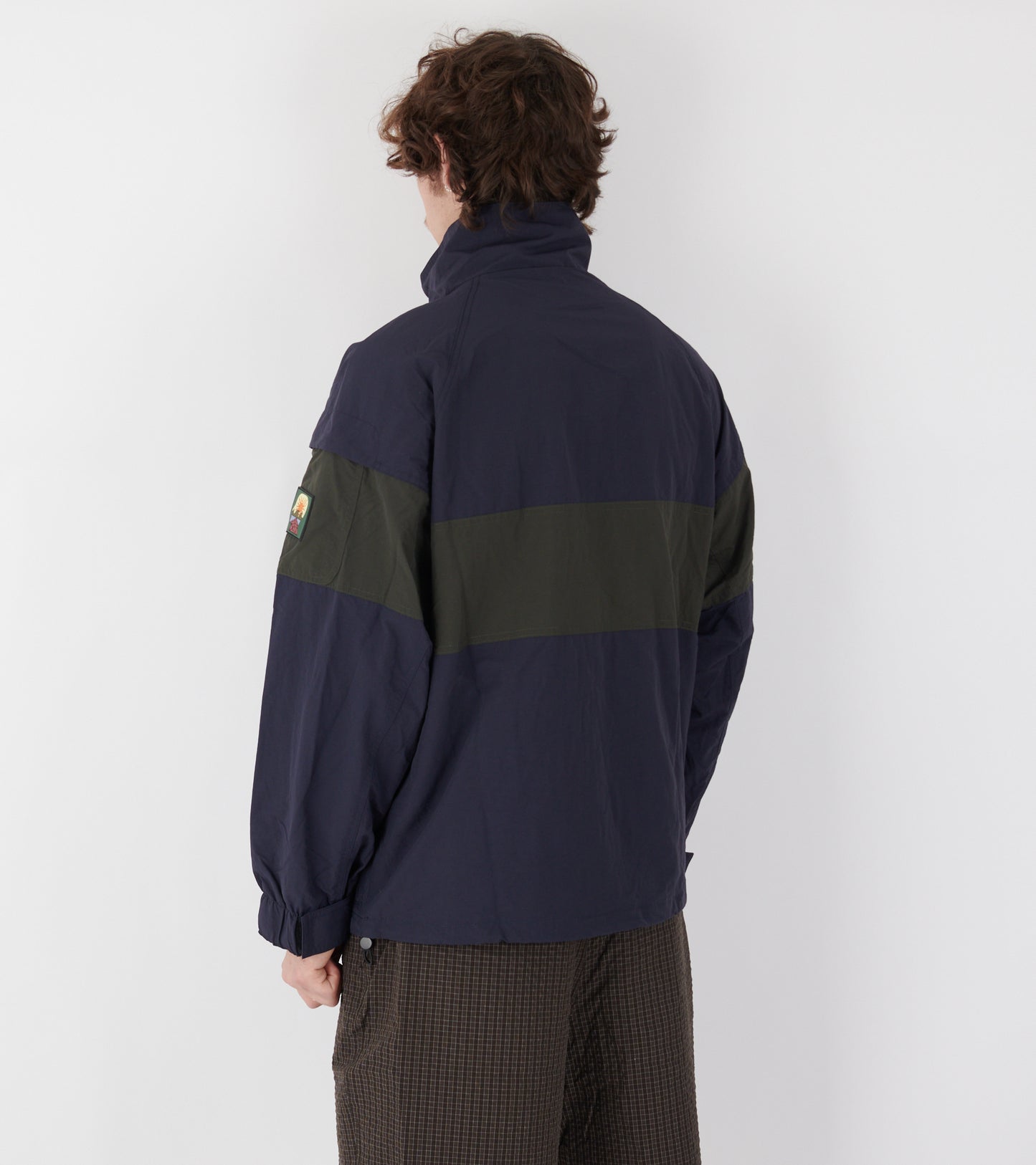 Paneled Snow Jacket Navy