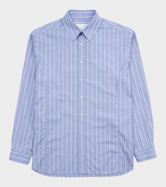Striped Cotton Shirt Blue Mix