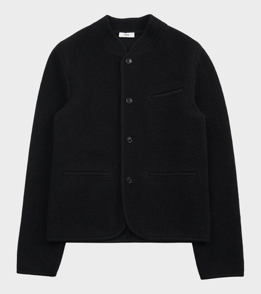 Walker Felted Jacket Black