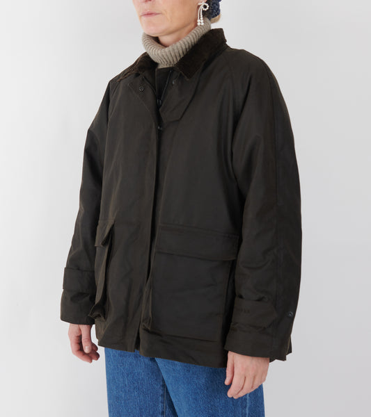 Oilskin Jacket Dark Brown