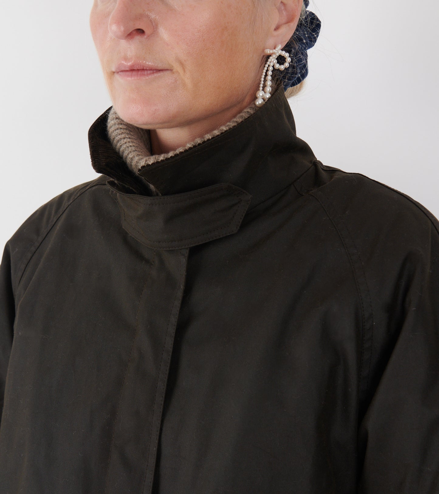 Oilskin Jacket Dark Brown