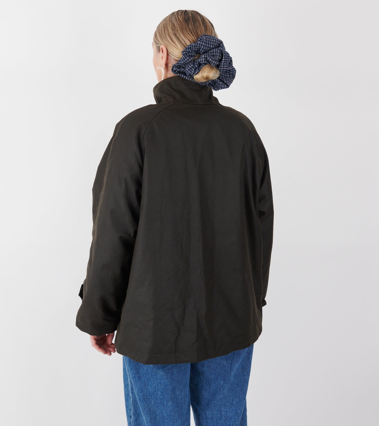 Oilskin Jacket Dark Brown