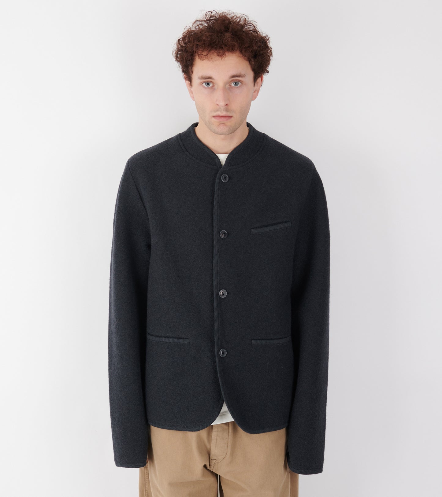 Walker Felted Jacket Plombe