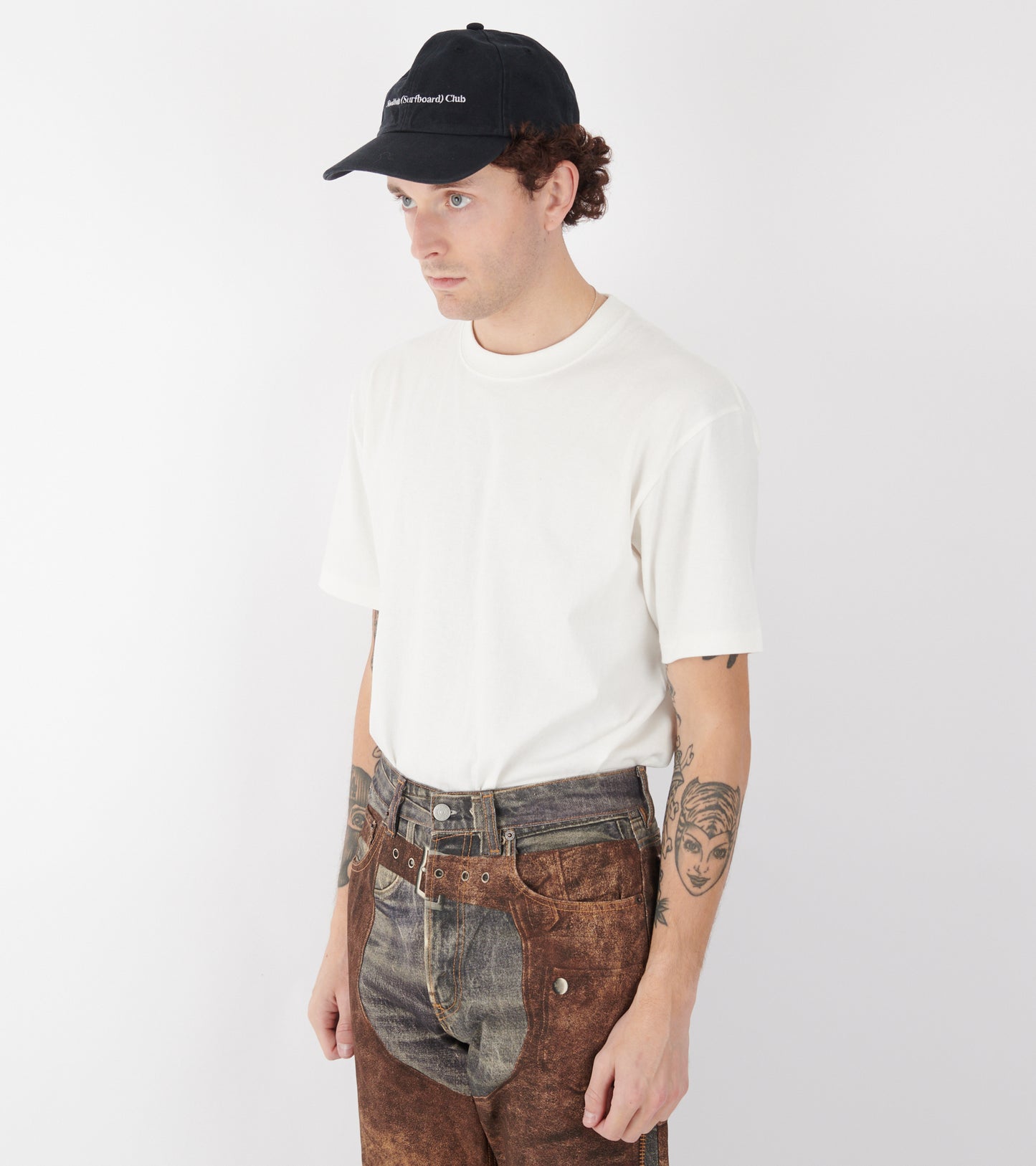 Embroidered Logo Cap Black