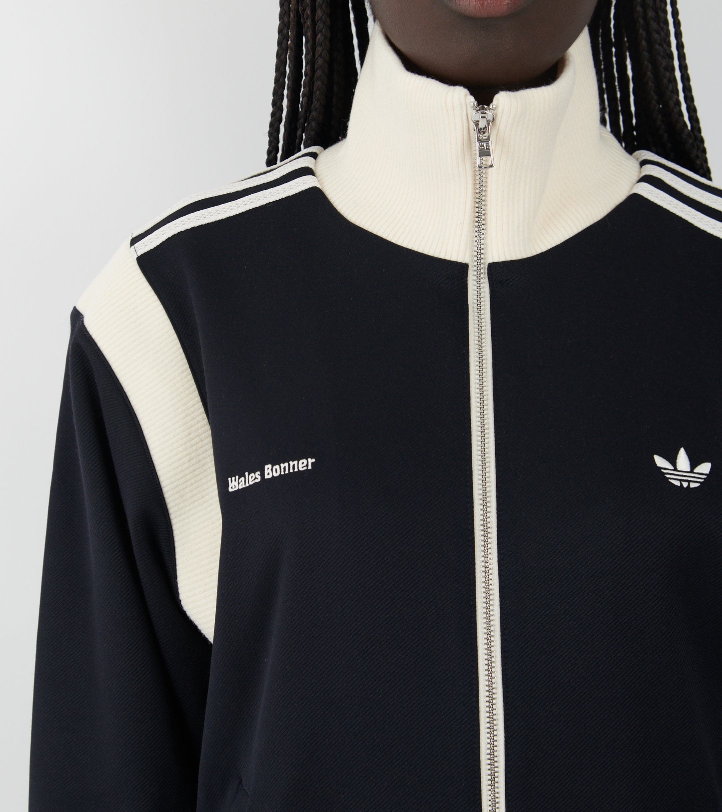 WB Twill Track Top Ntnavy