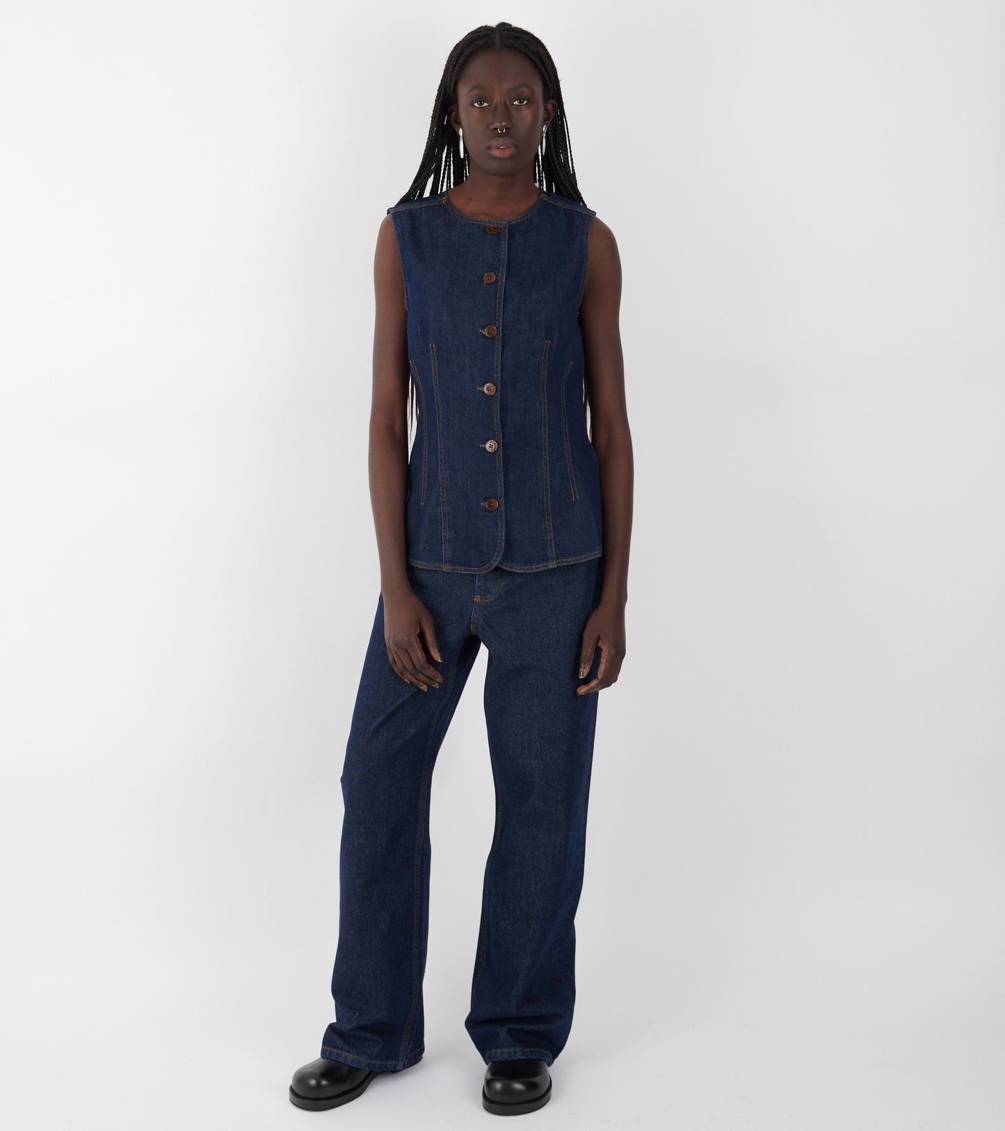 Tammy Vest Indigo Blue