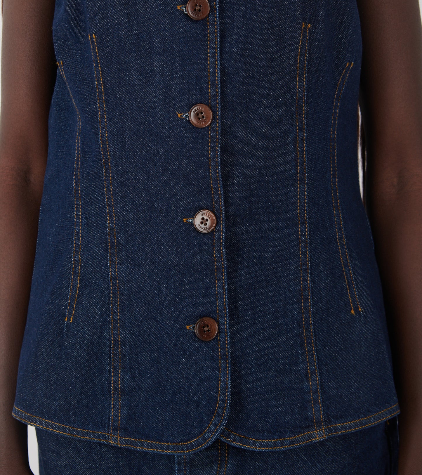 Tammy Vest Indigo Blue