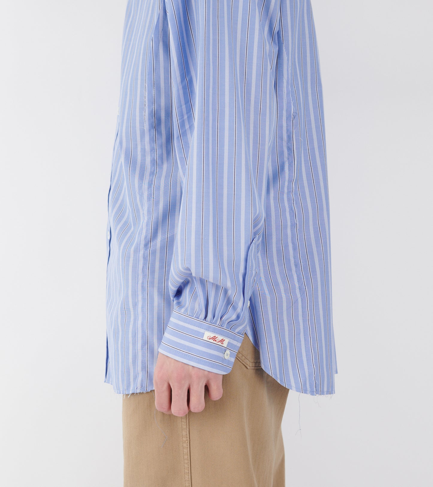 Striped Cotton Shirt Blue Mix