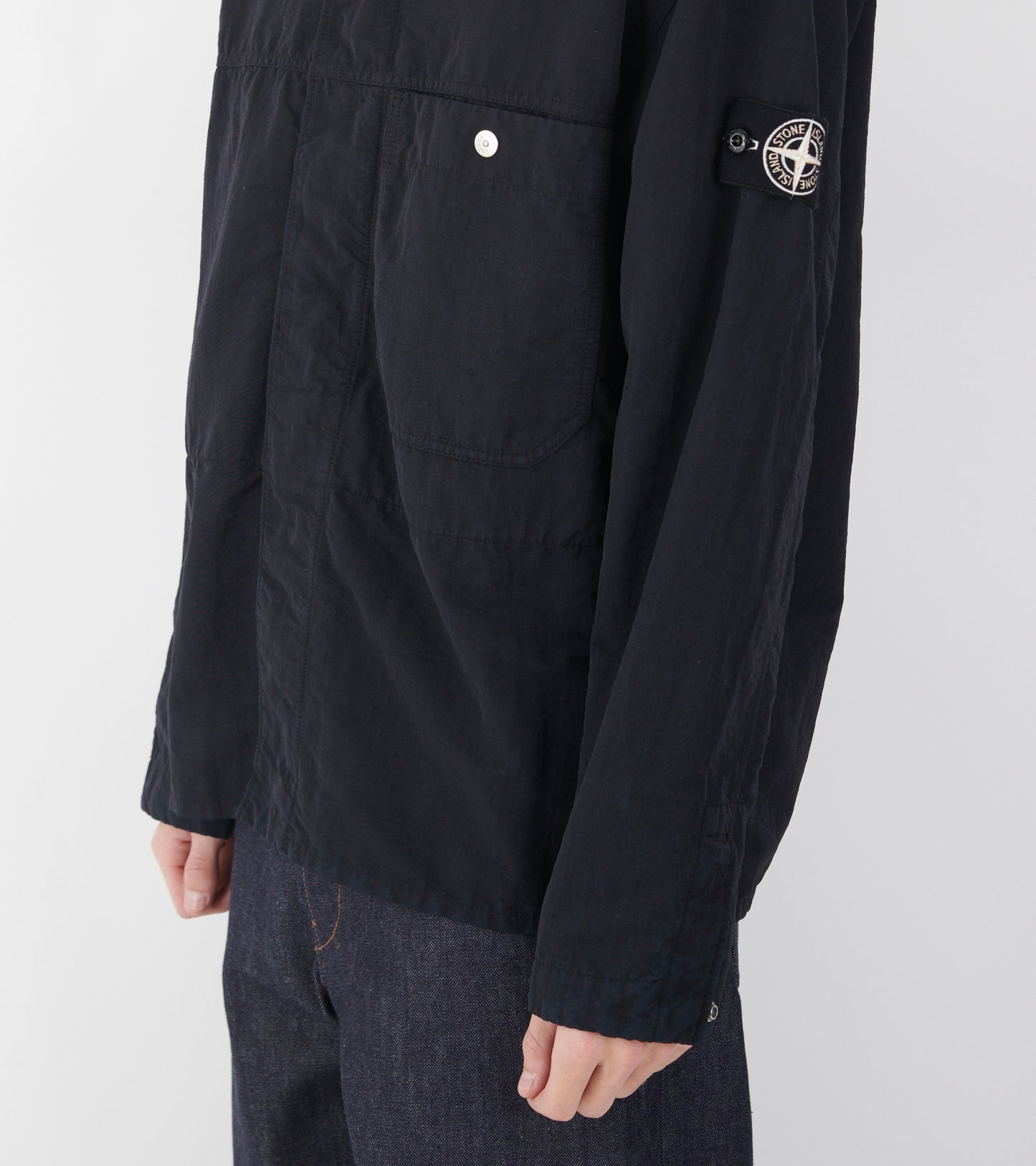 Corrosion Treatment Overshirt Dark Ink