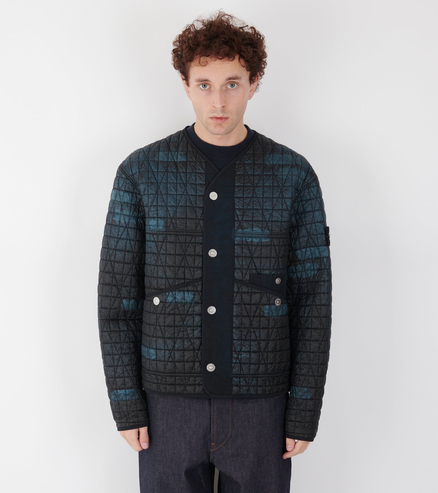 Nylon Reps-TC Corrosion Treatment Jacket Black/Blue Mix