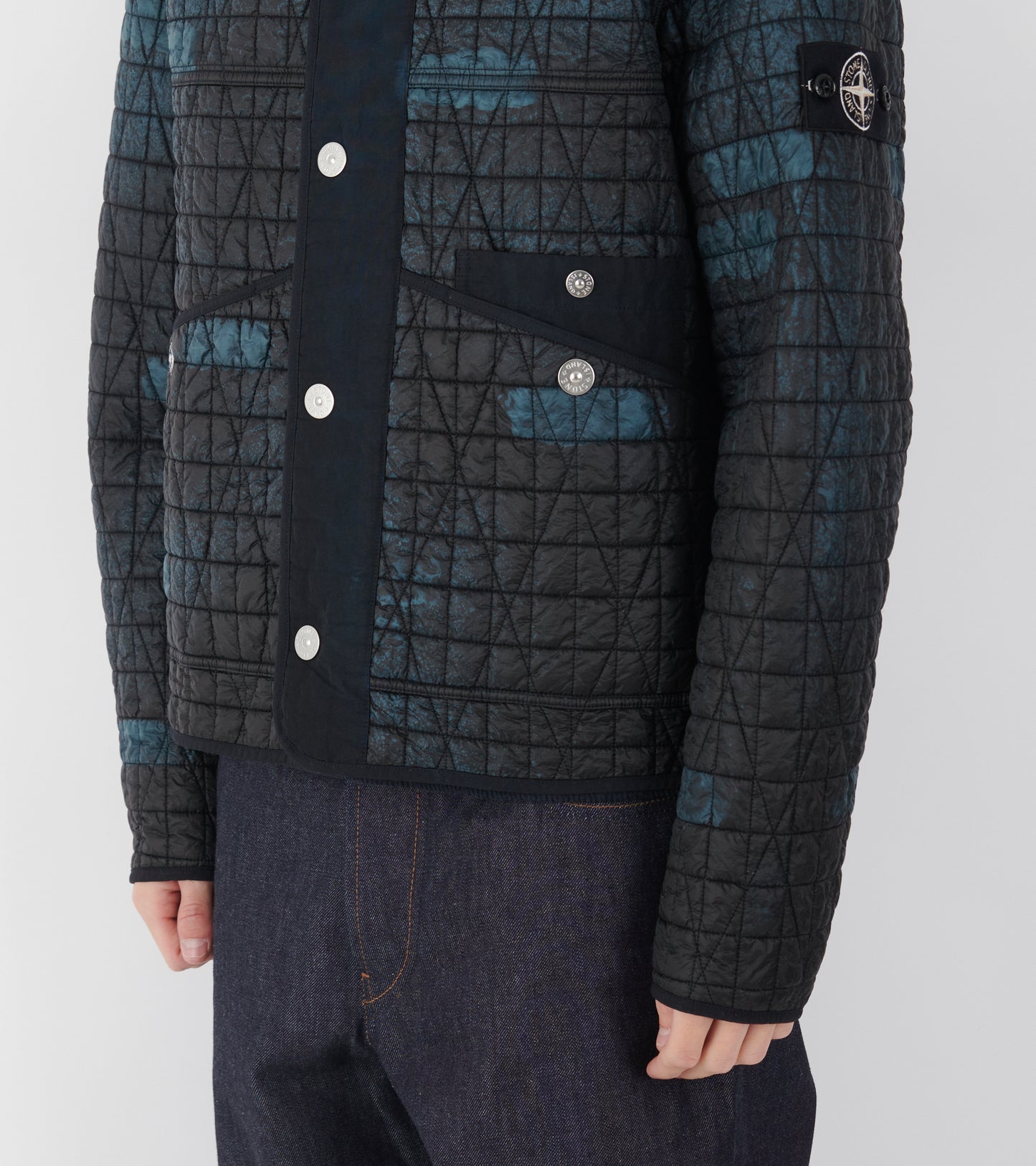 Nylon Reps-TC Corrosion Treatment Jacket Black/Blue Mix