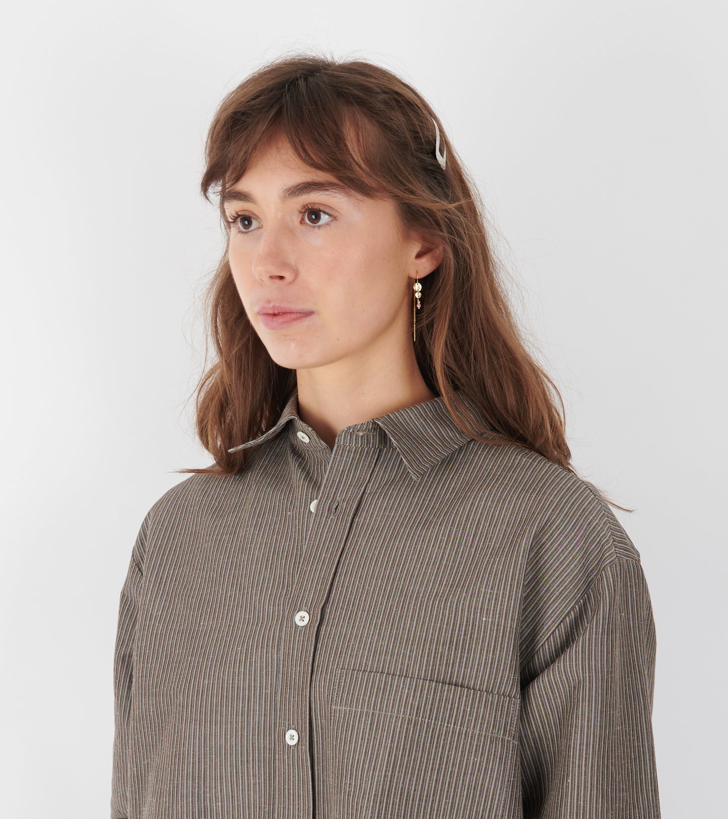 Celestine Earring Red Malchite