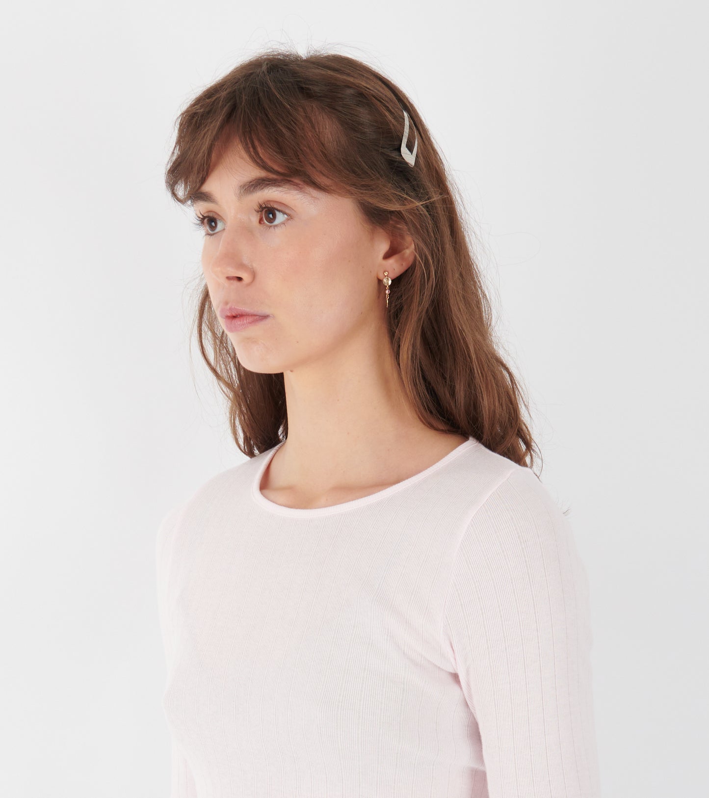 Nicolina Earring Pink CZ