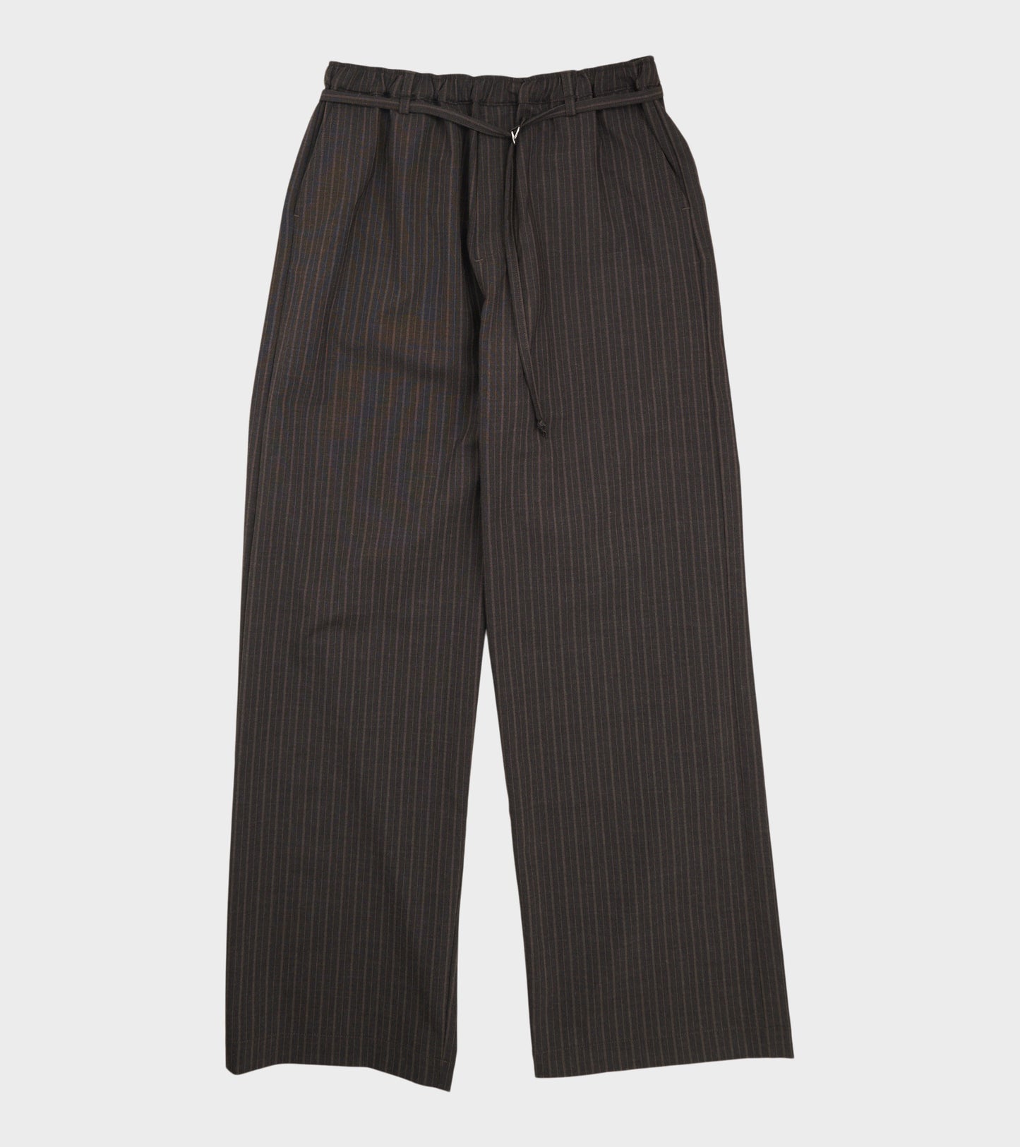 Ingrid Pant Dark Brown Pinstripe