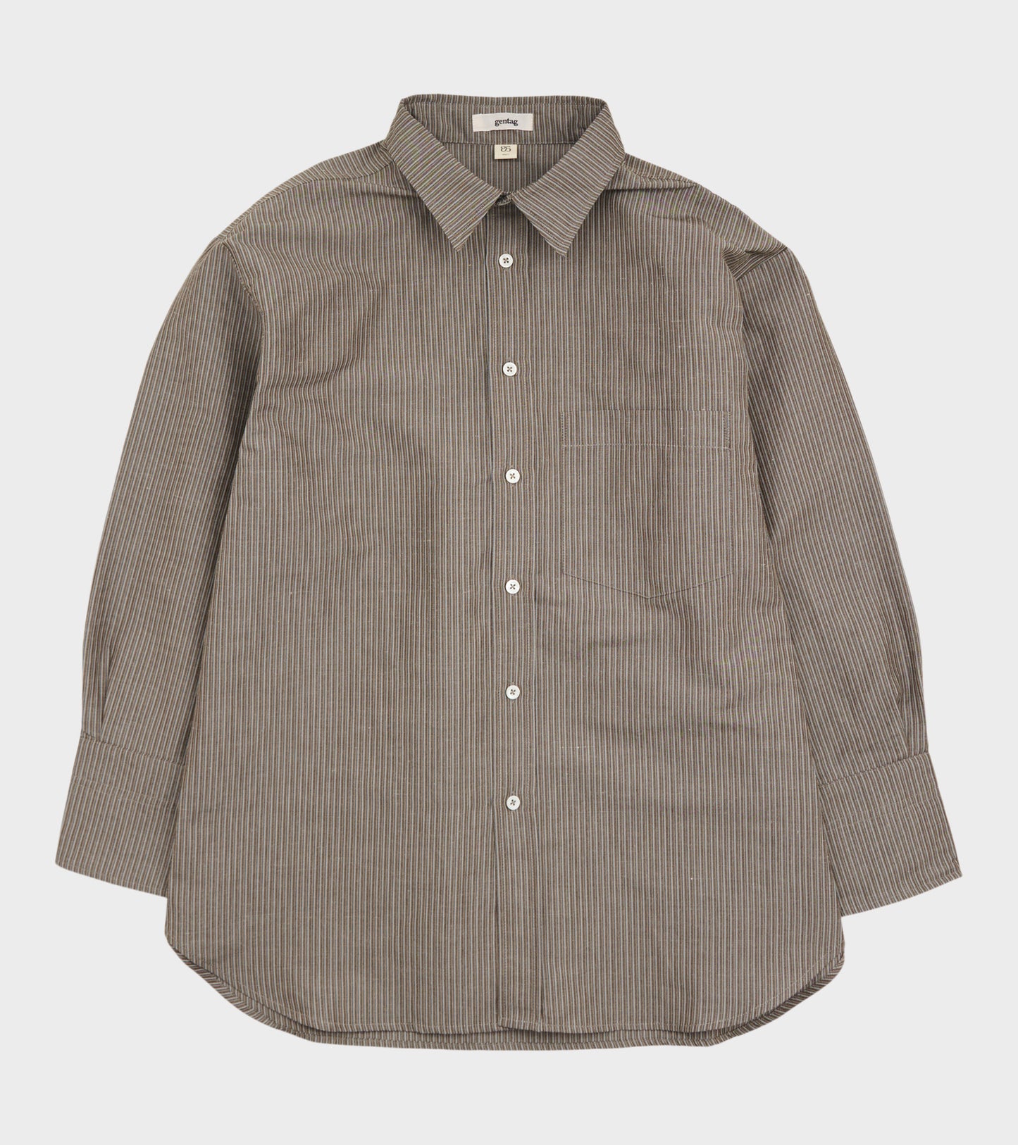Margit Shirt Grey Stripe