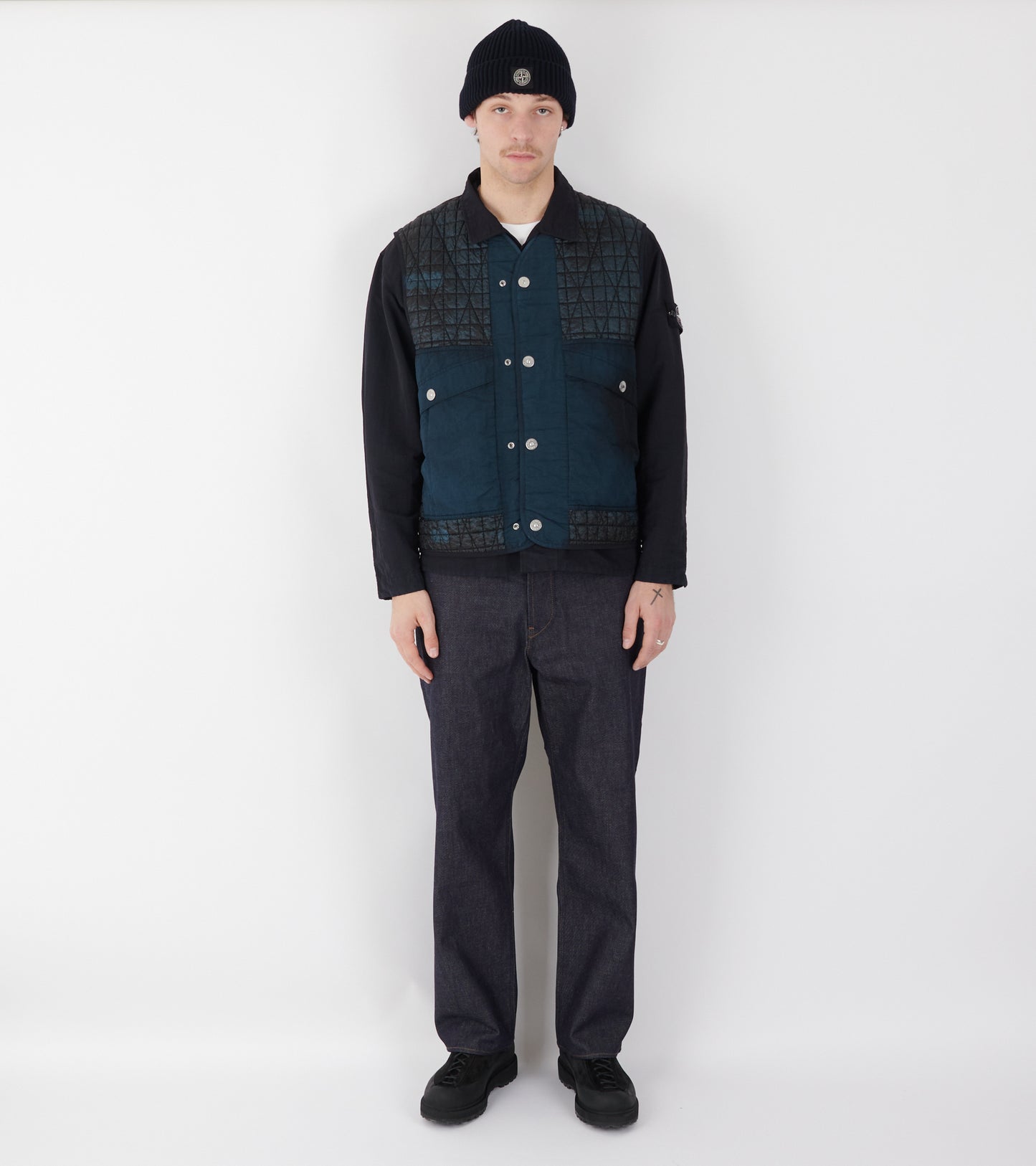 Nylon Reps-TC Corrosion Treatment Vest Black/Blue Mix