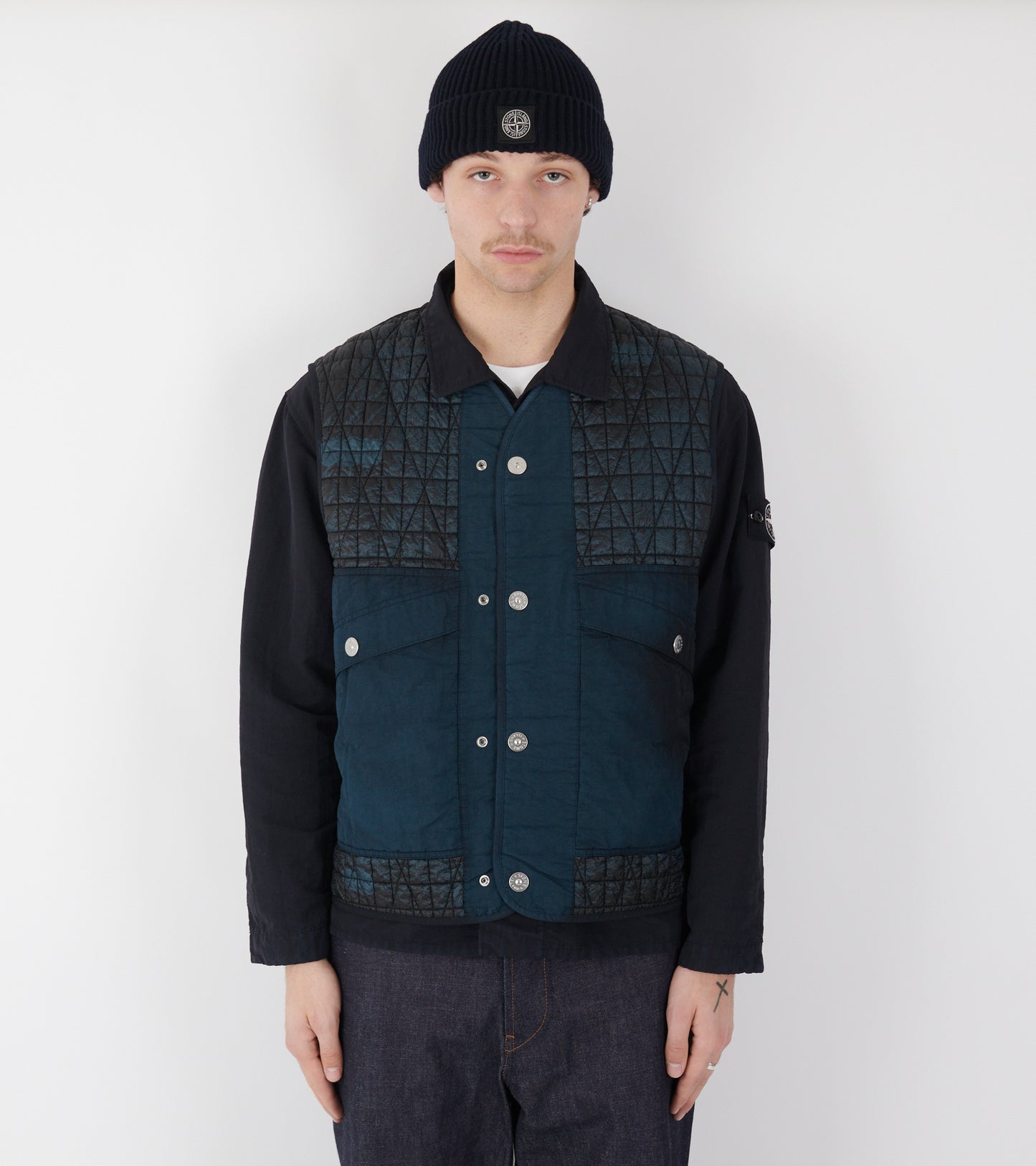 Nylon Reps-TC Corrosion Treatment Vest Black/Blue Mix