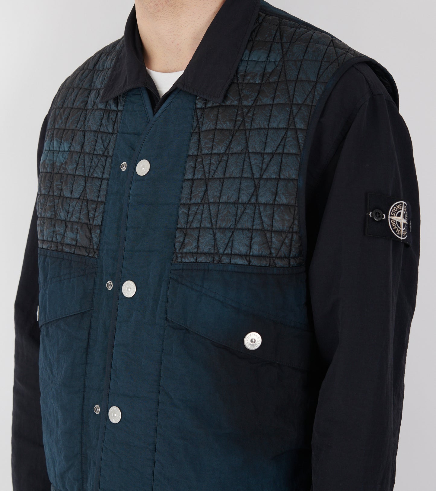 Nylon Reps-TC Corrosion Treatment Vest Black/Blue Mix
