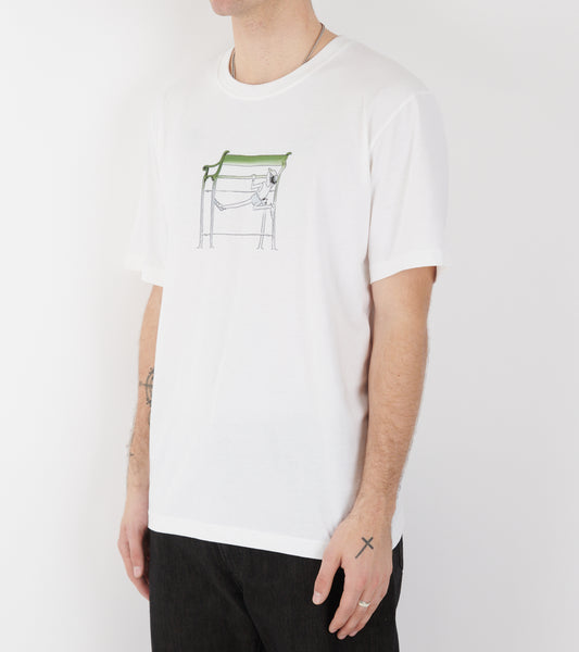 X Daniel Frost Benchmark Print T-shirt White