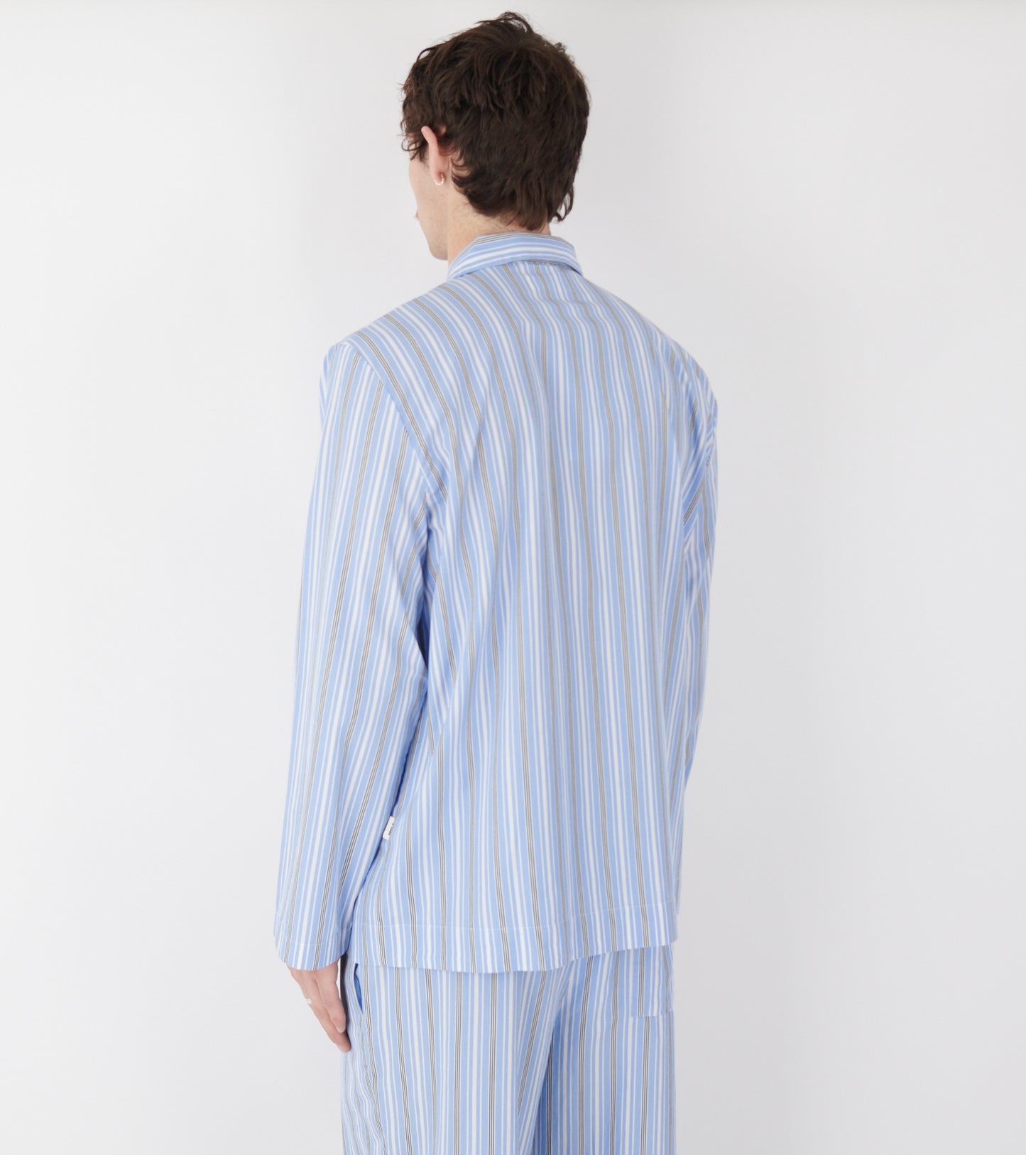 Pyjamas Shirt Stave Stripes