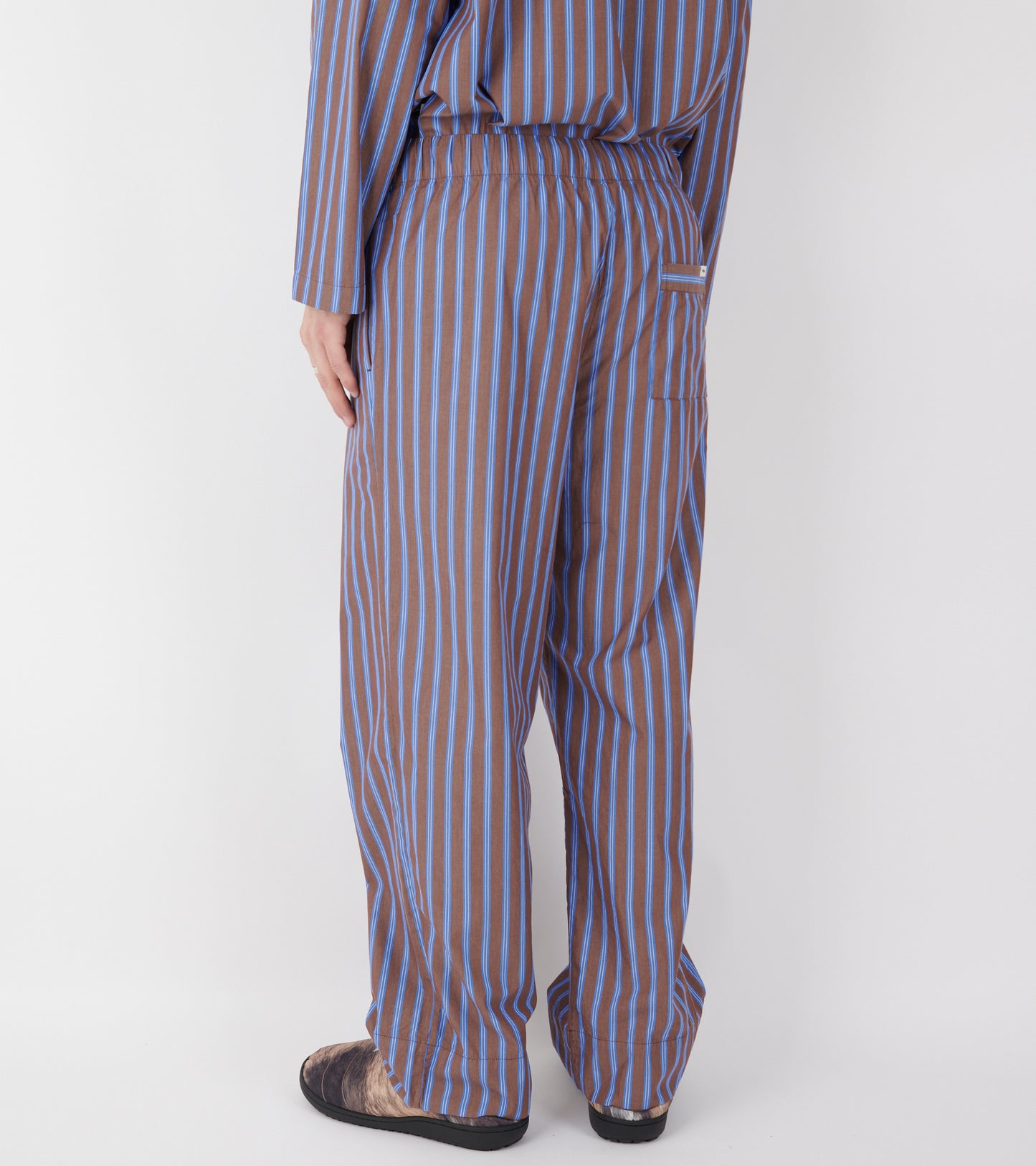 Pyjamas Pants Chestnut Stripes