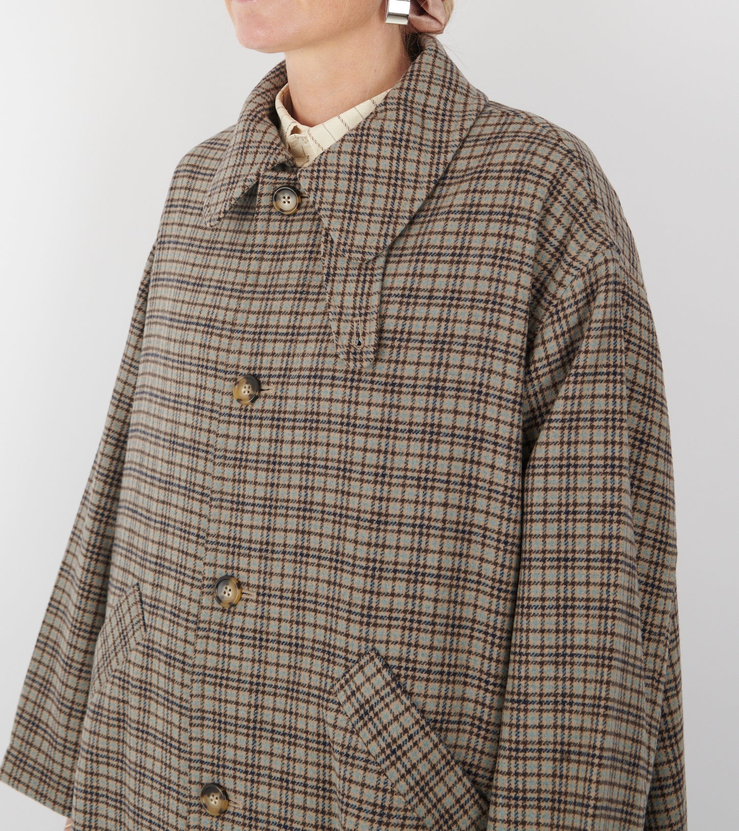Gunclub Check Coat Beige