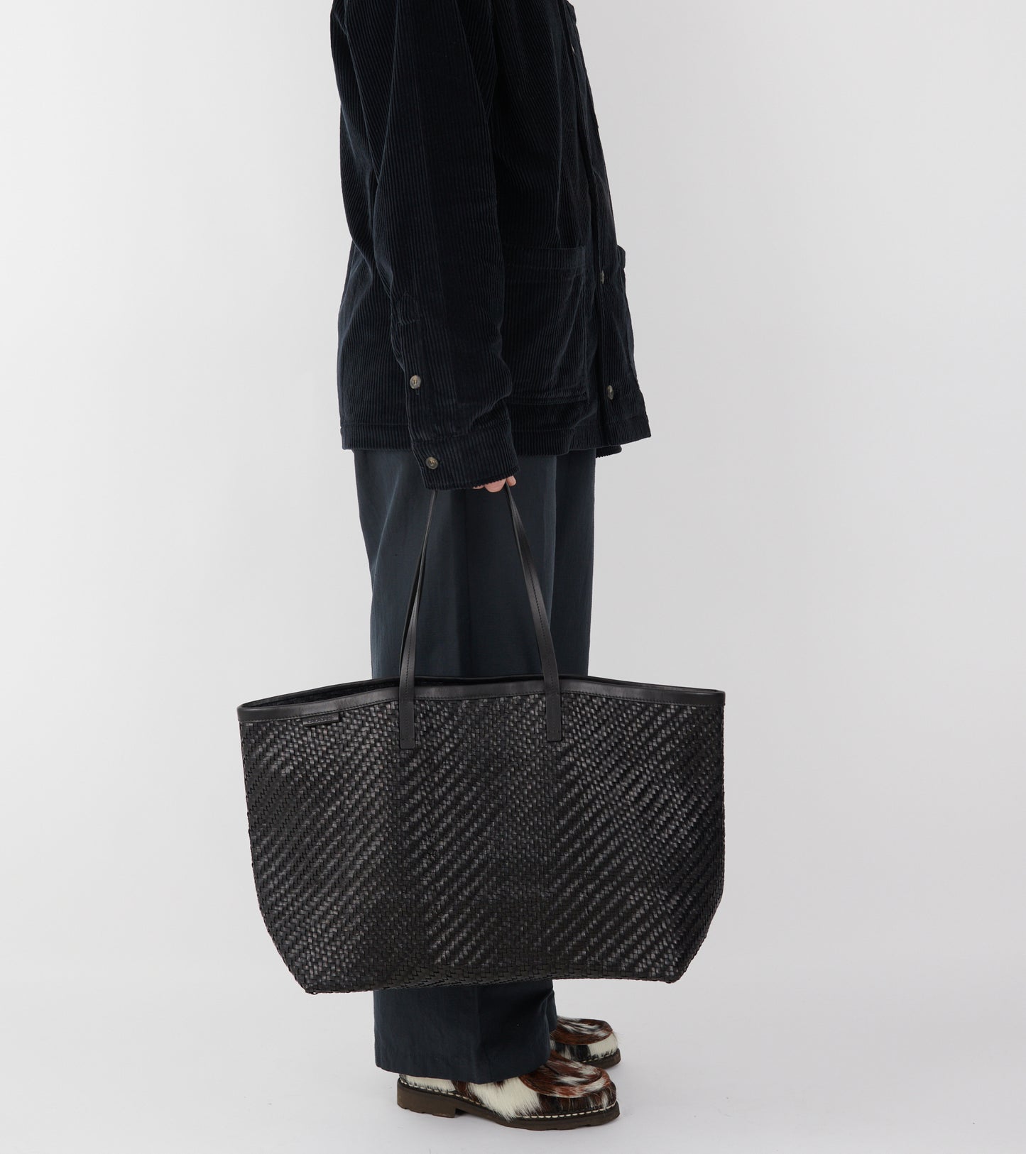 Isai Twill Shopper Bag Black