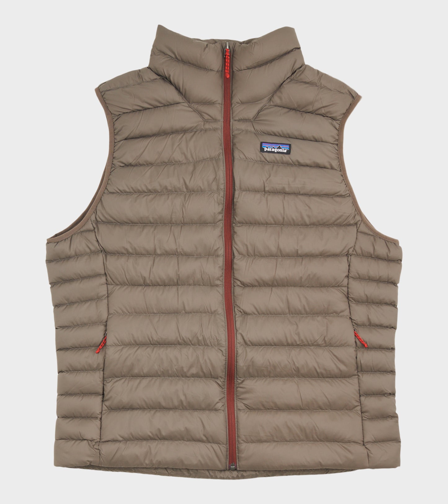 M's Down Sweater Vest Marlow Brown