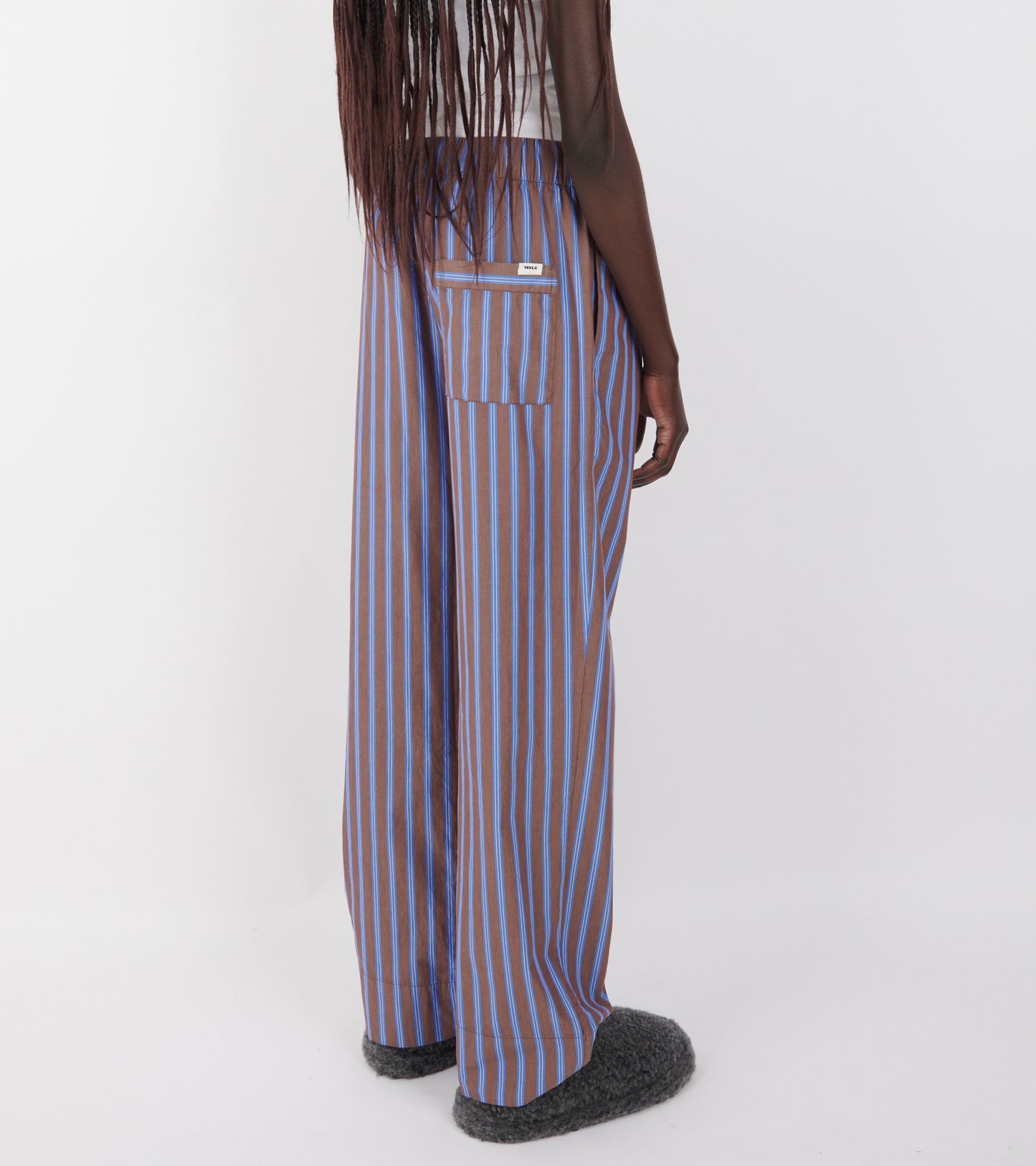 Pyjamas Pants Chestnut Stripes