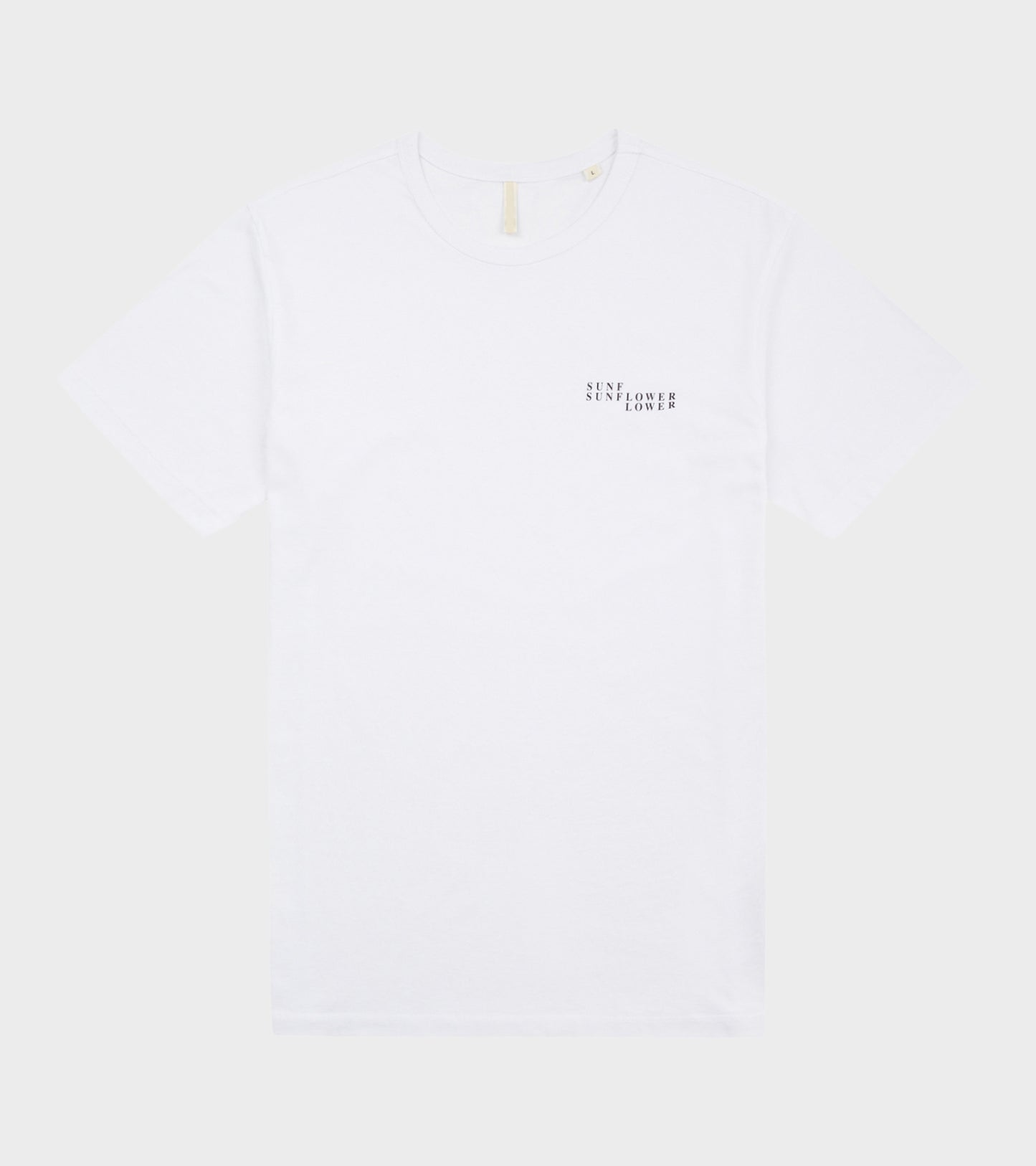 Logo Tee White