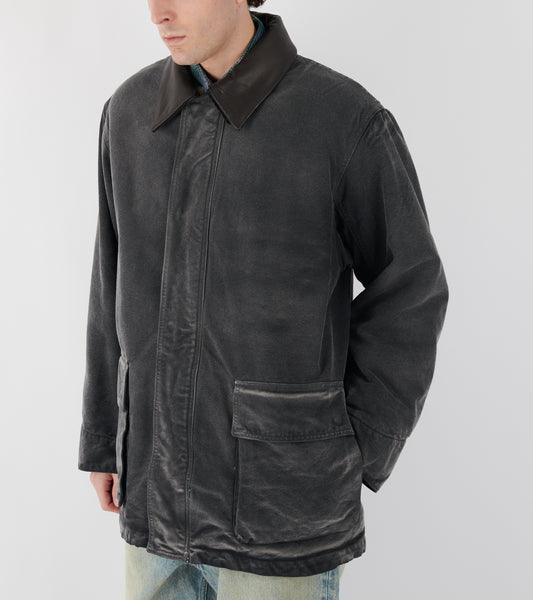 Product Dyed Duck Blouson Faded Black