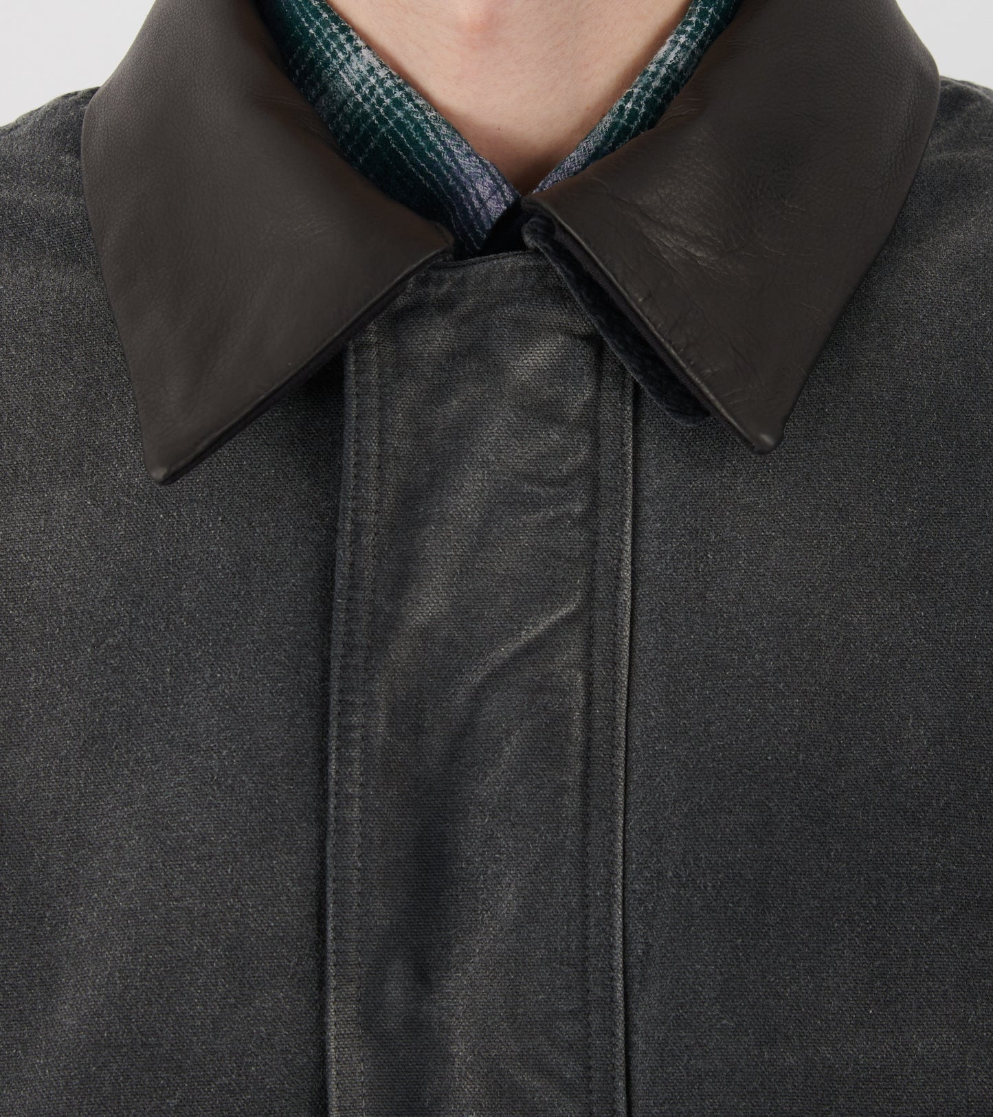 Product Dyed Duck Blouson Faded Black