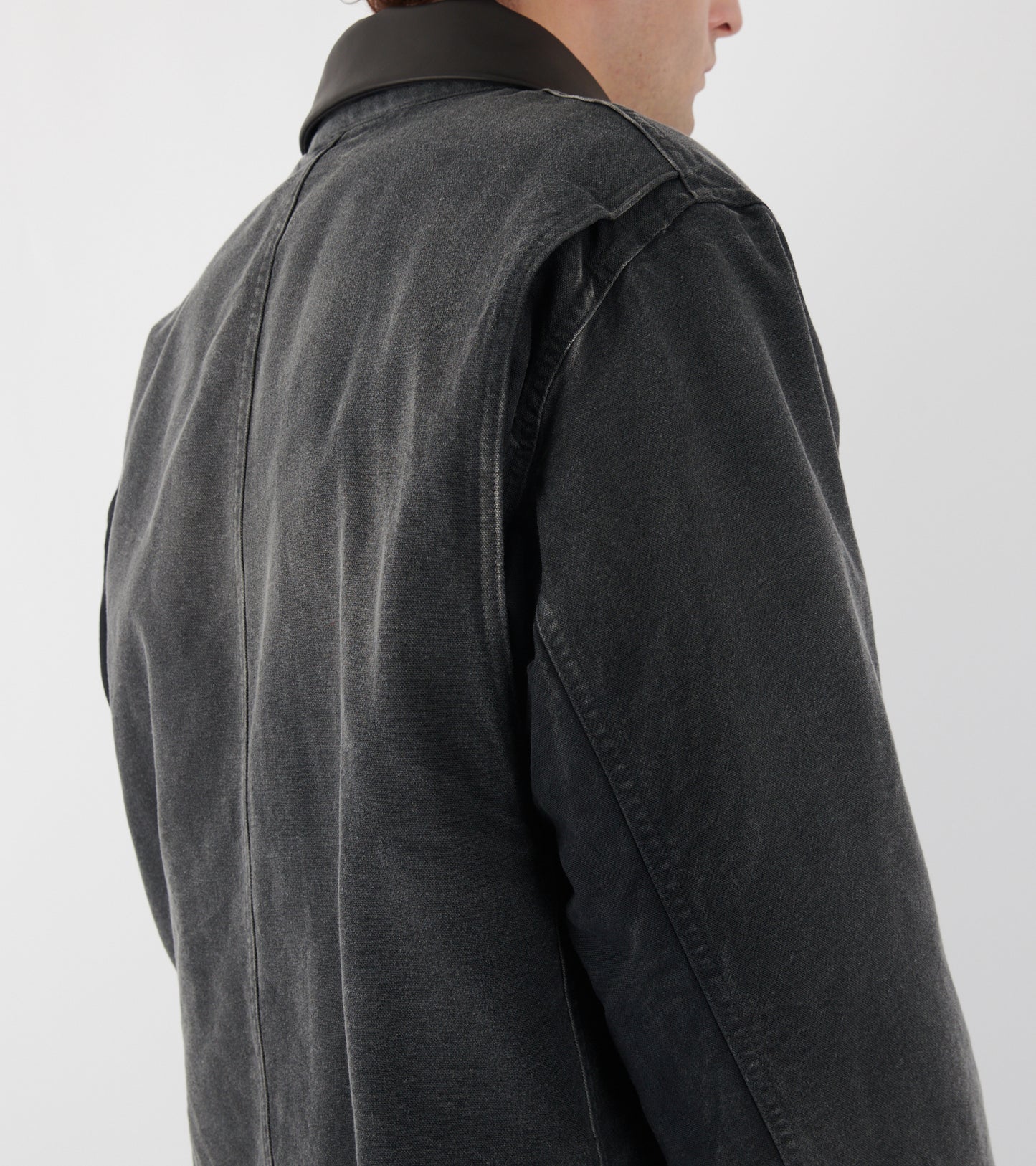 Product Dyed Duck Blouson Faded Black