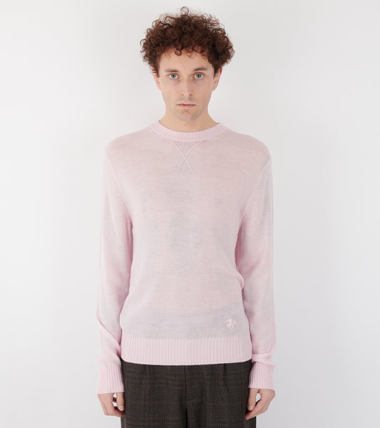 Fine Merino Knit Cotton Candy