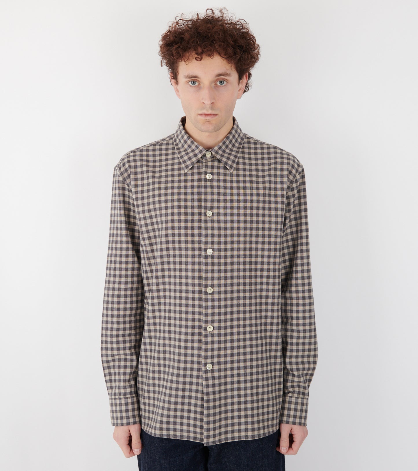 Studio Shirt Dark Sand