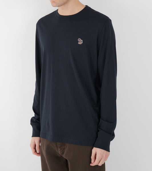 L/S Zebra T-shirt Navy