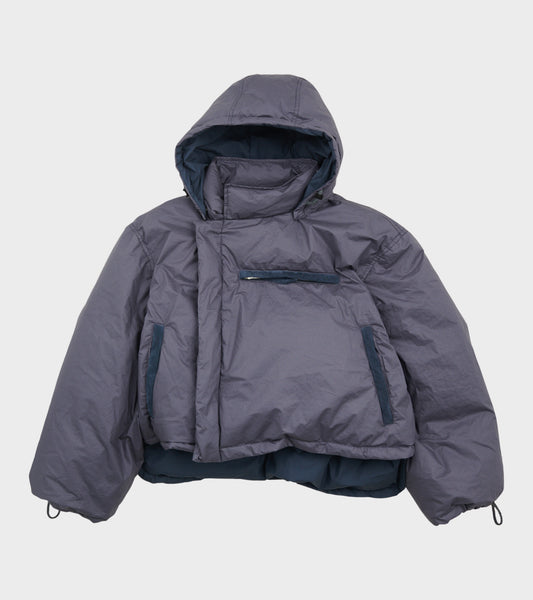 Organic Cotton Ripstop Puffer Navy