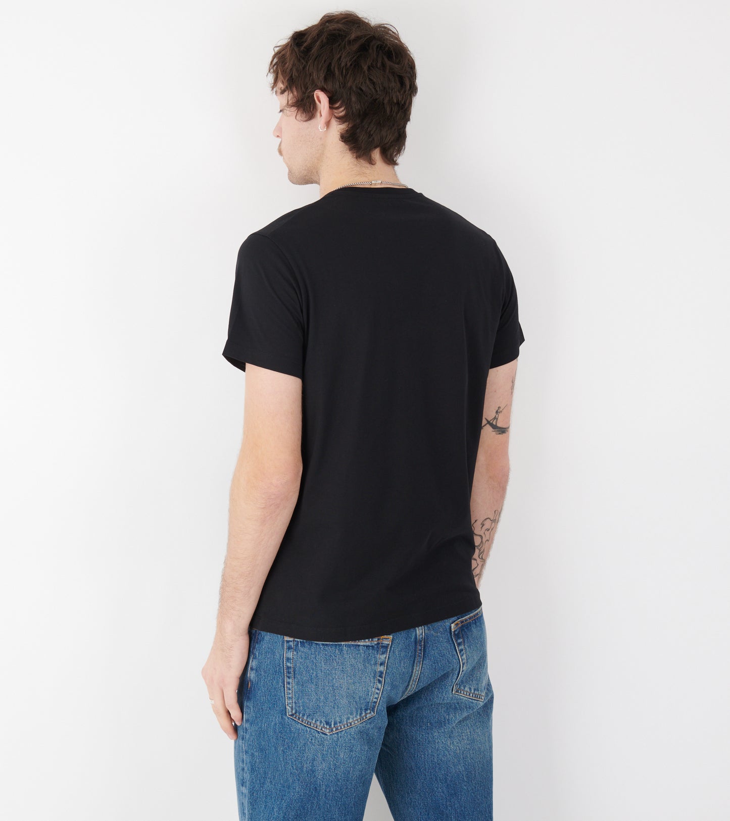 Basic Cotton T-shirt Black