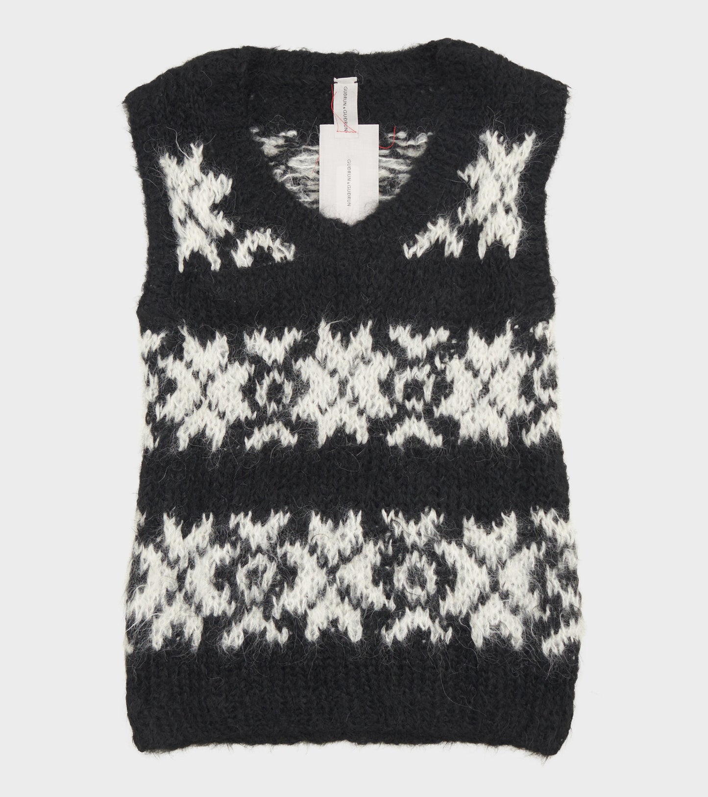 Inka Vest Black/Off-white