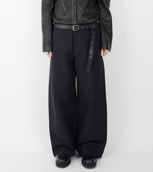 Satin Trousers Black