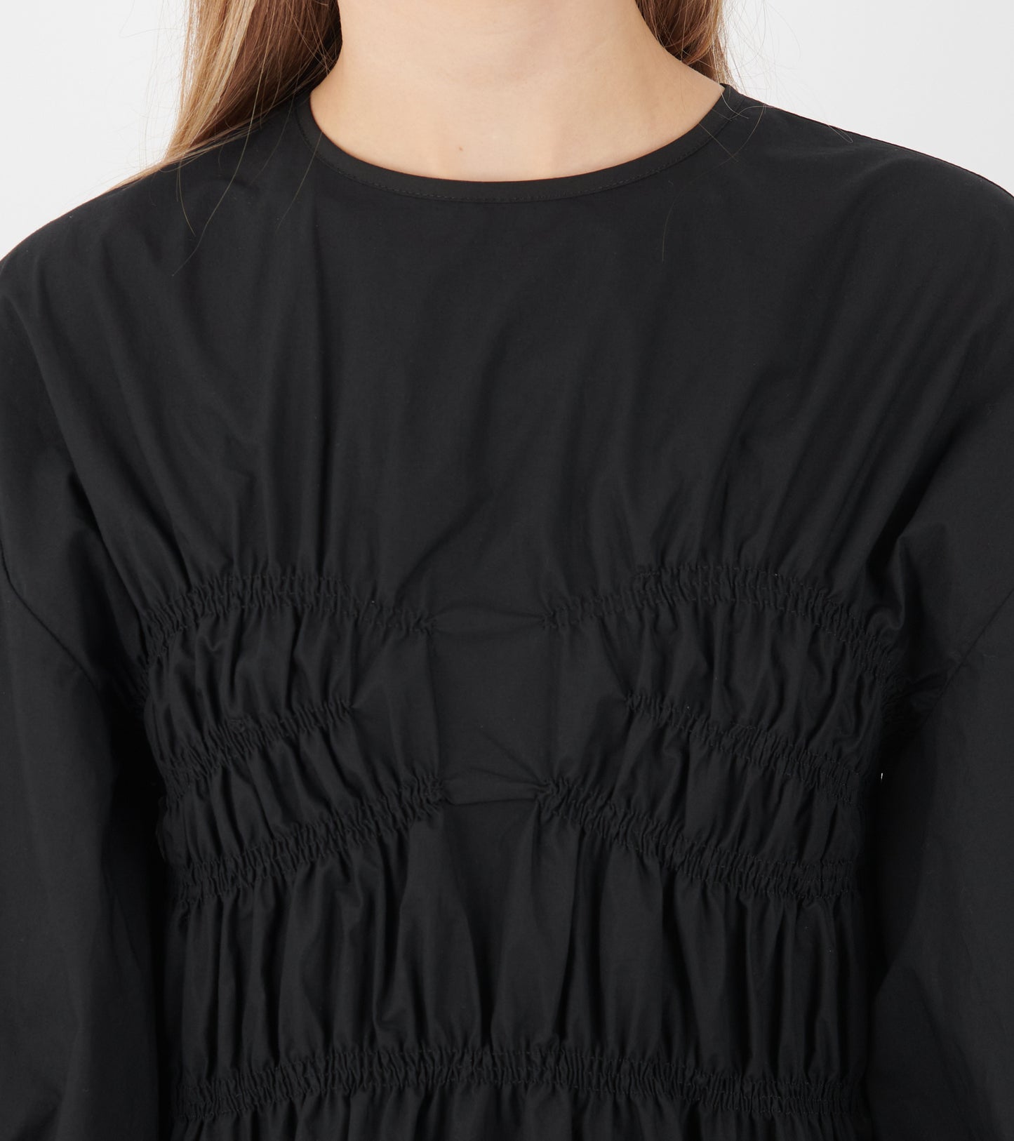 Camryn Cotton Top Black