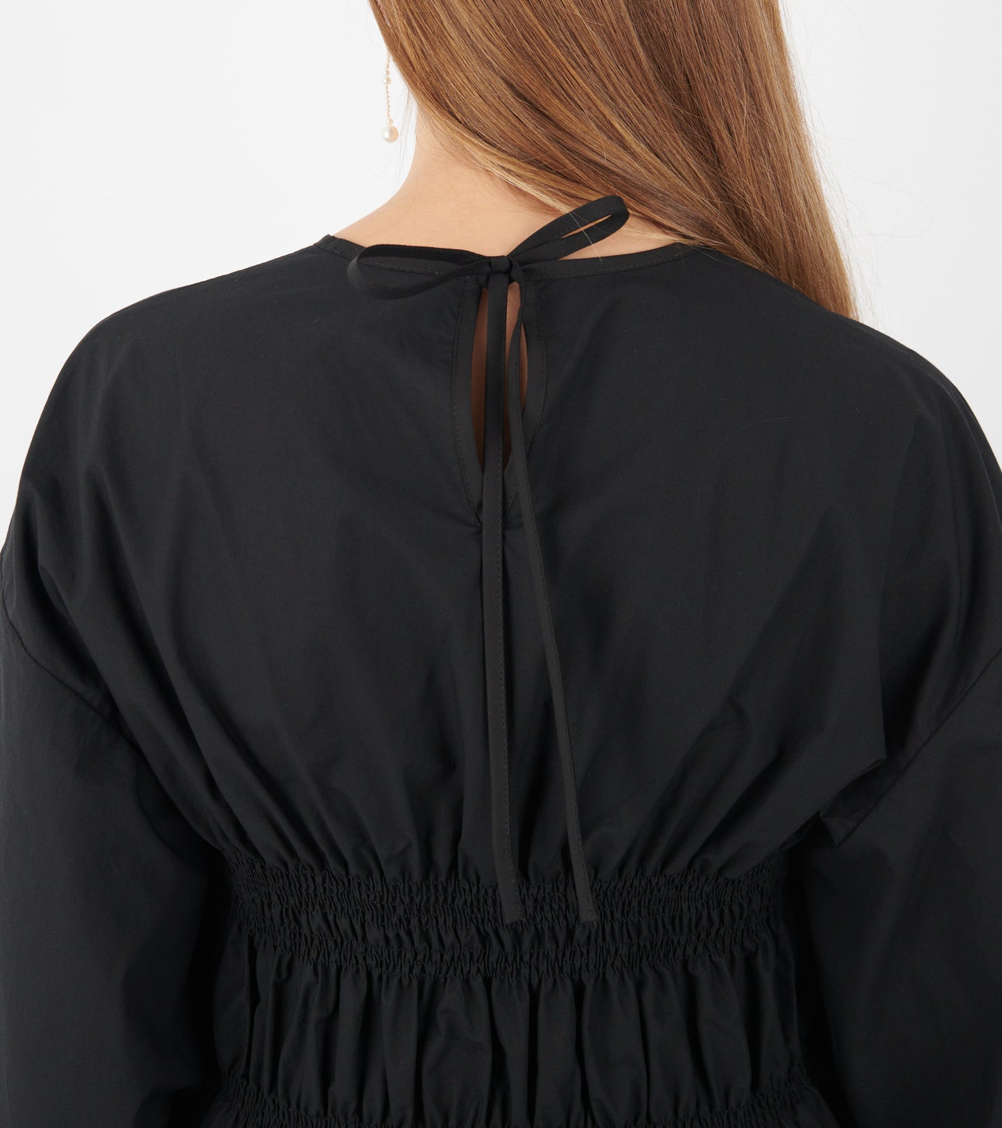 Camryn Cotton Top Black